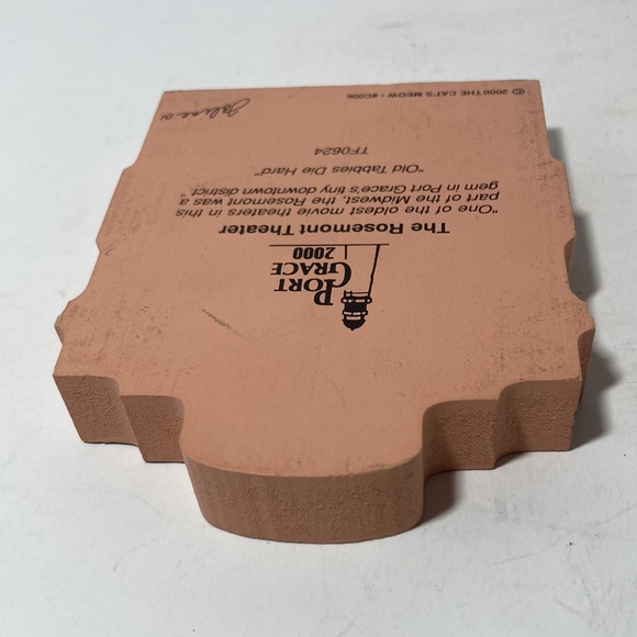 Cat’s Meow Village 2000 The Rosemont Theater Port Grace Shelf Sitter 4.5" x 3.75 - Picture 10 of 11